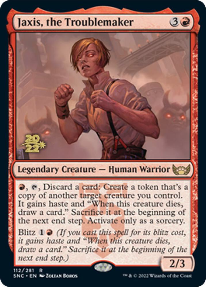 Jaxis the Troublemaker 112s/161 (Prerelease Cards)  - Foil | Good Games Modbury