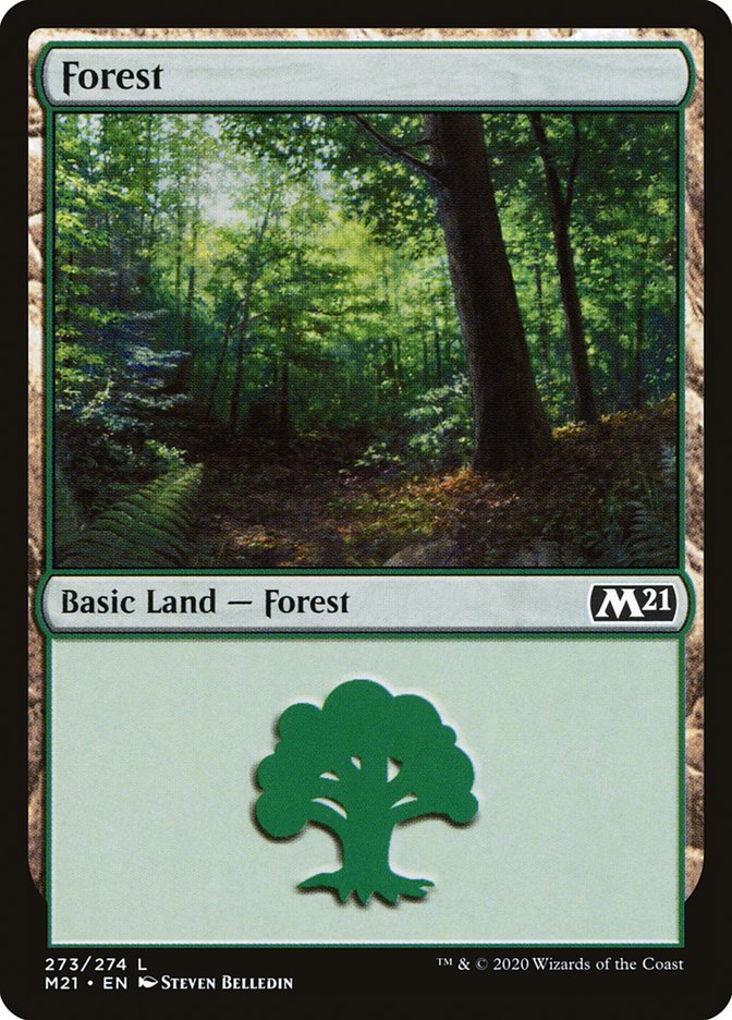 Forest (273) [Core Set 2021] | Good Games Modbury