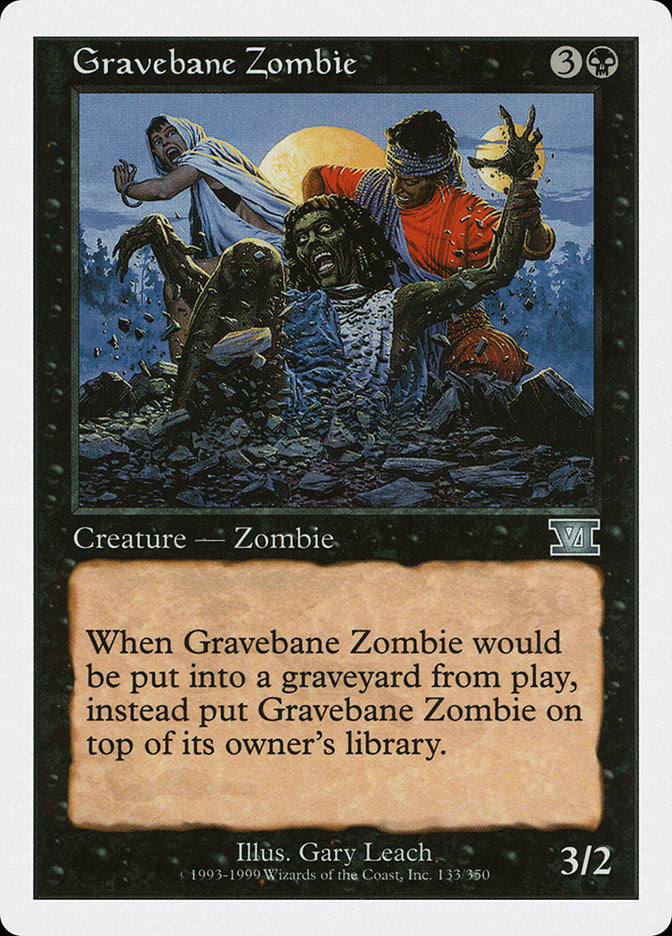 Gravebane Zombie 133/350 (Classic Sixth Edition)  | Good Games Modbury