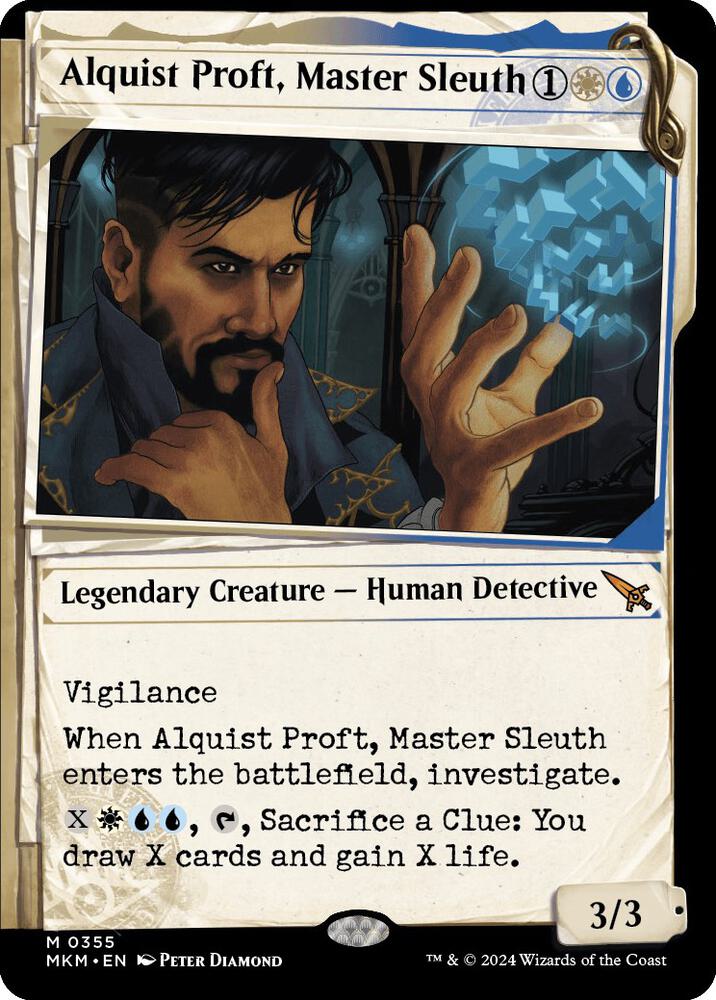 Alquist Proft, Master Sleuth 355/286 (Murders at Karlov Manor)  - Showcase Foil | Good Games Modbury