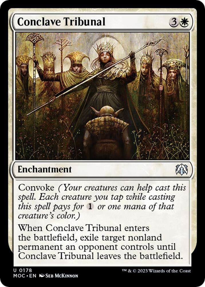 Conclave Tribunal 178/444 (Commander: March of the Machine)  | Good Games Modbury
