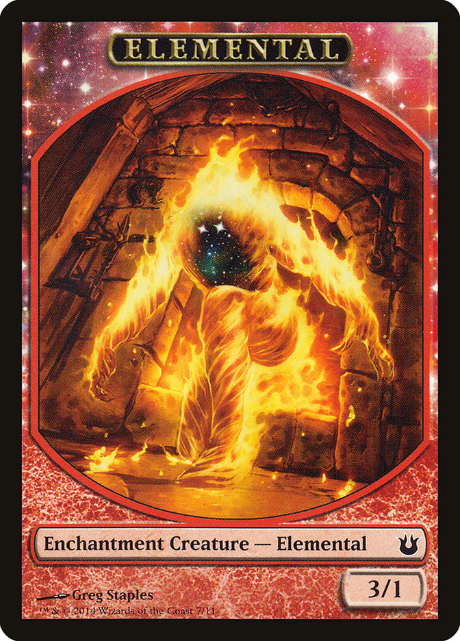 Elemental Token [Born of the Gods Tokens] | Good Games Modbury