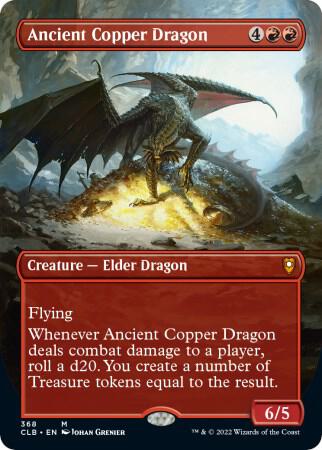 Ancient Copper Dragon Borderless 368 (Commander Legends: Battle for Baldur's Gate)  | Good Games Modbury