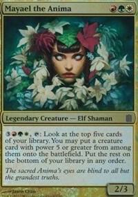 Mayael the Anima Commanders Arsenal 8/10 (Oversize Cards)  - Foil | Good Games Modbury