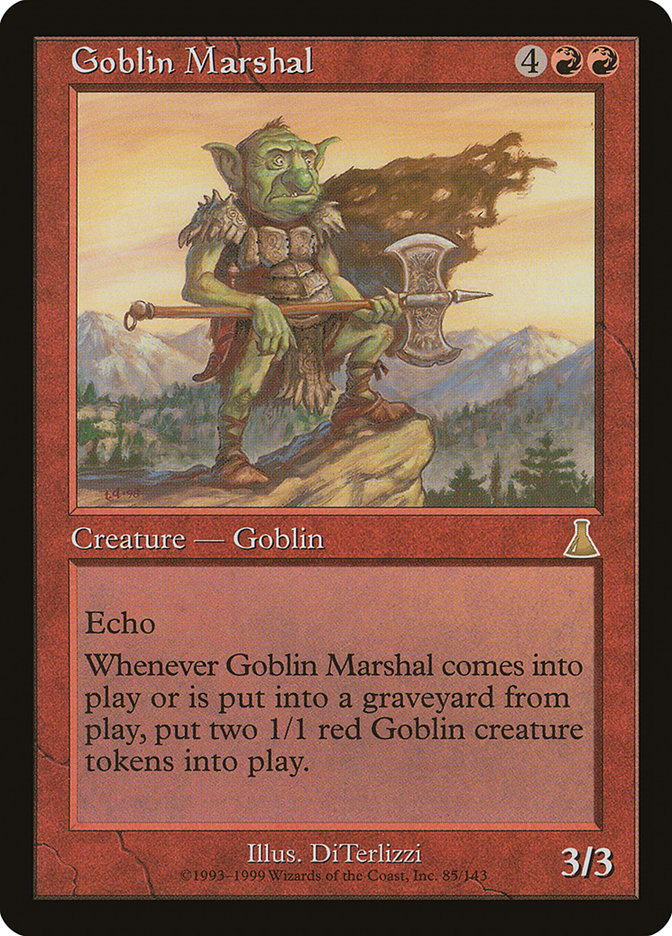 Goblin Marshal 85/143 (Urza's Destiny)  - Foil | Good Games Modbury