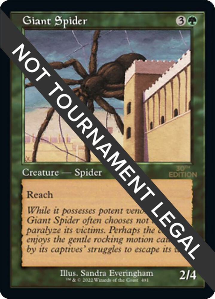 Giant Spider Retro Frame 491/594 (30th Anniversary Edition)  | Good Games Modbury