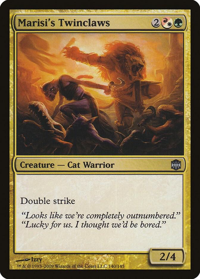 Marisi's Twinclaws 140/145 (Alara Reborn)  - Foil | Good Games Modbury
