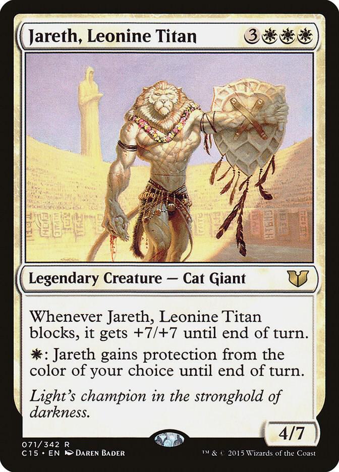 Jareth, Leonine Titan 71/342 (Commander 2015)  | Good Games Modbury