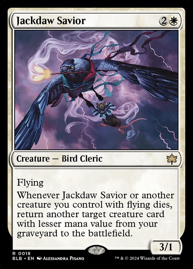 Jackdaw Savior 18/281 (Bloomburrow)  | Good Games Modbury