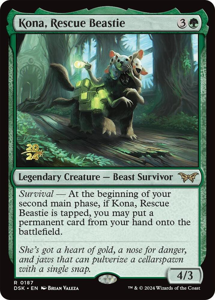 Kona Rescue Beastie 0187 187s/180 (Prerelease Cards)  - Foil | Good Games Modbury