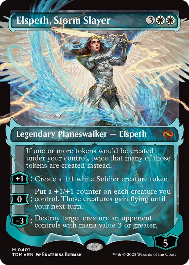 Elspeth, Storm Slayer (Showcase) [Tarkir: Dragonstorm] | Good Games Modbury