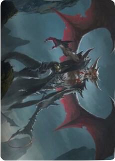 Taborax Hopes Demise Art Card 63 (Art Series: Zendikar Rising)  | Good Games Modbury