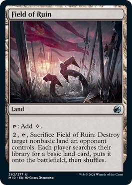 Field of Ruin 262/277 (Innistrad: Midnight Hunt)  | Good Games Modbury