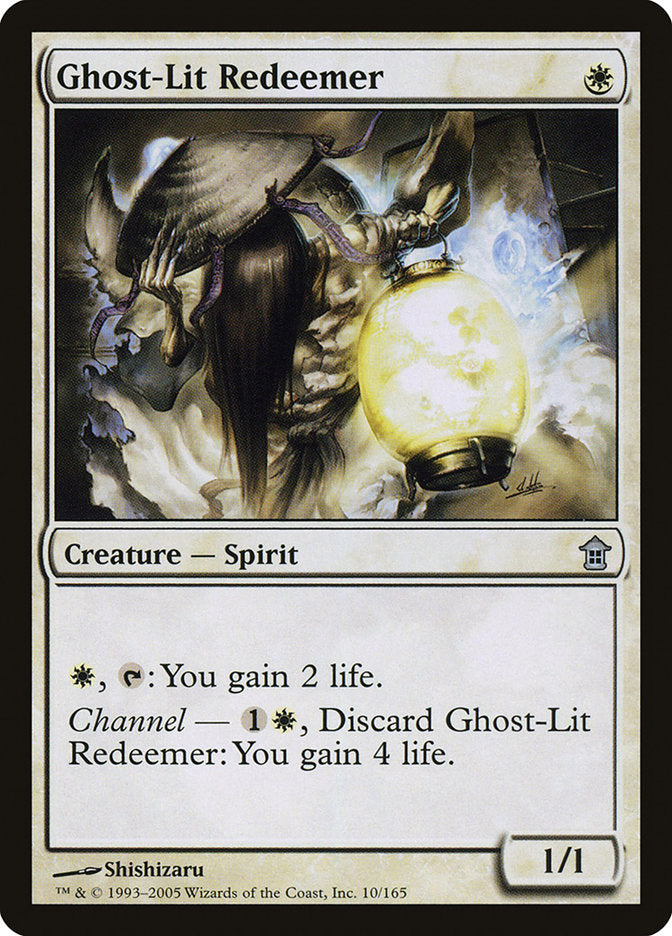 Ghost-Lit Redeemer 10/165 (Saviors of Kamigawa)  - Foil | Good Games Modbury