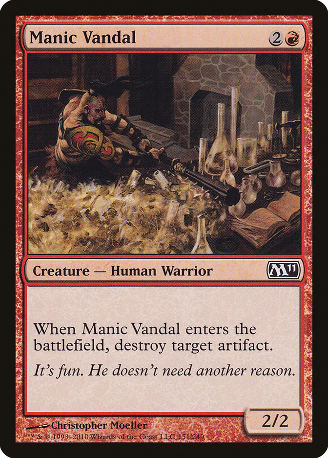 Manic Vandal [Magic 2011] | Good Games Modbury