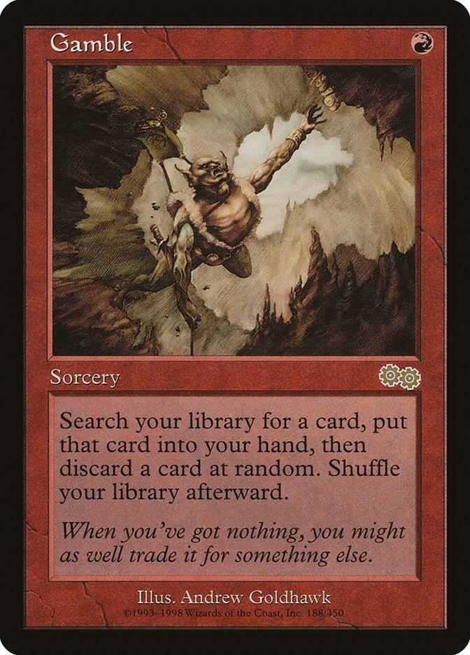 Gamble 188/350 (Urza's Saga)  | Good Games Modbury