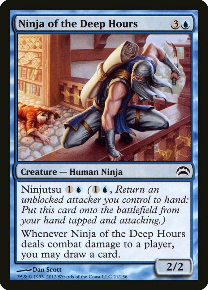Ninja of the Deep Hours 21/156 (Planechase 2012)  | Good Games Modbury