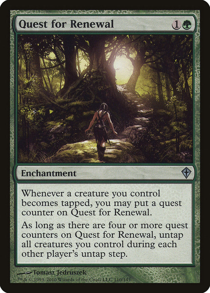Quest for Renewal 110 (Worldwake)  - Foil | Good Games Modbury