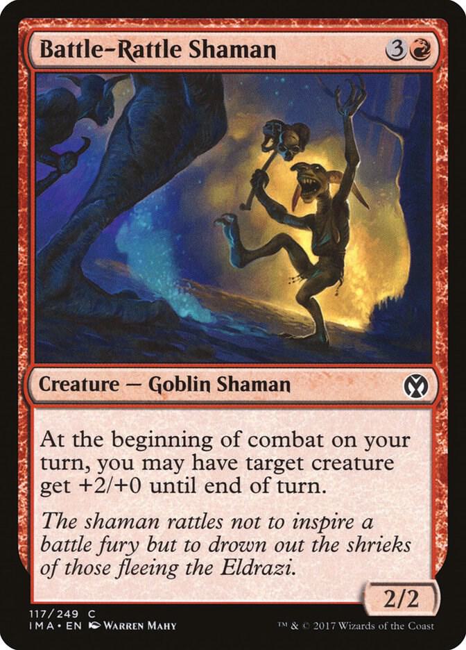 Battle-Rattle Shaman 117/249 (Iconic Masters)  | Good Games Modbury