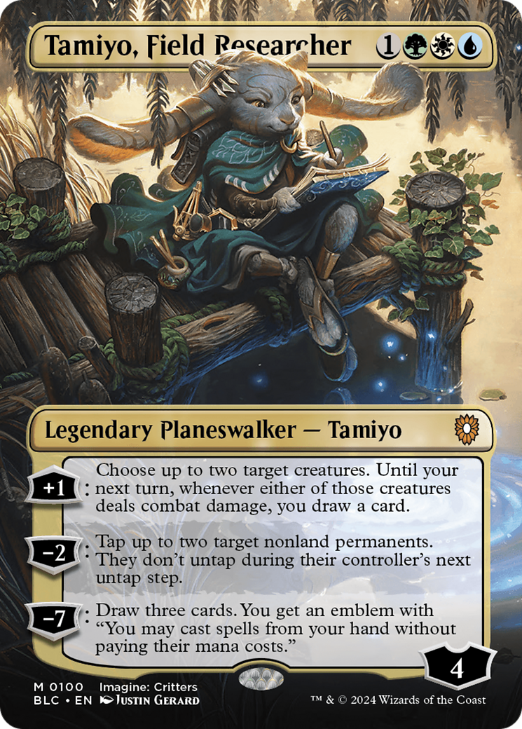 Tamiyo, Field Researcher (Borderless) [Bloomburrow Commander] | Good Games Modbury