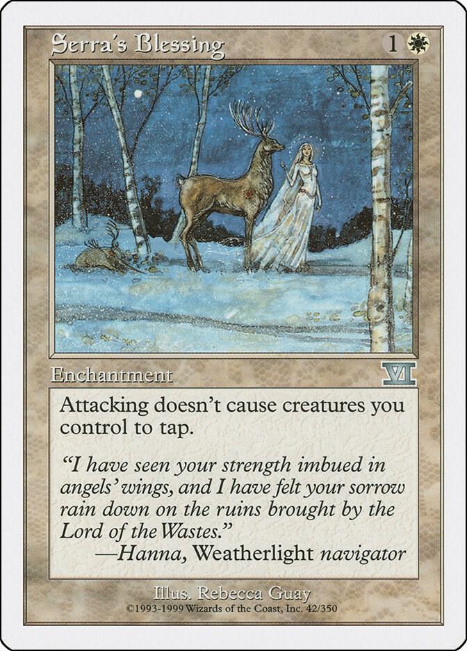 Serras Blessing 42/350 (Classic Sixth Edition)  | Good Games Modbury