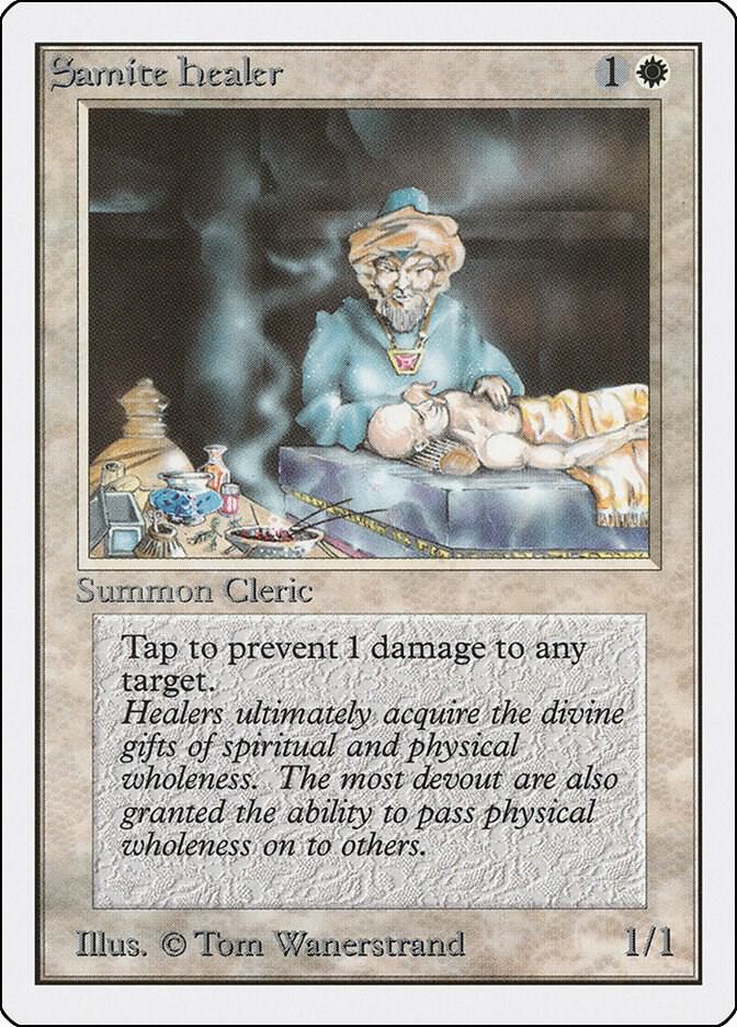 Samite Healer 38/302 (Unlimited Edition)  | Good Games Modbury