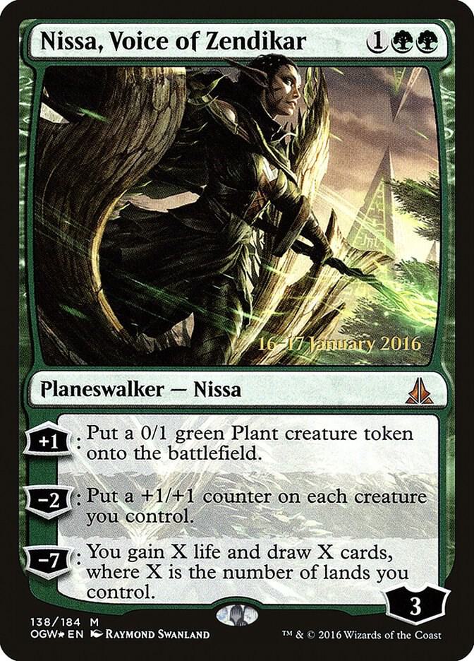 Nissa Voice of Zendikar 138s/65 (Prerelease Cards)  - Foil | Good Games Modbury