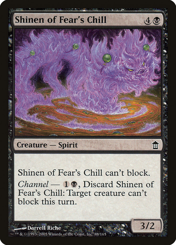 Shinen of Fear's Chill 88/165 (Saviors of Kamigawa)  | Good Games Modbury