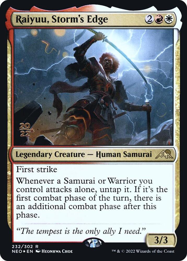 Raiyuu Storms Edge 232s/157 (Prerelease Cards)  - Foil | Good Games Modbury