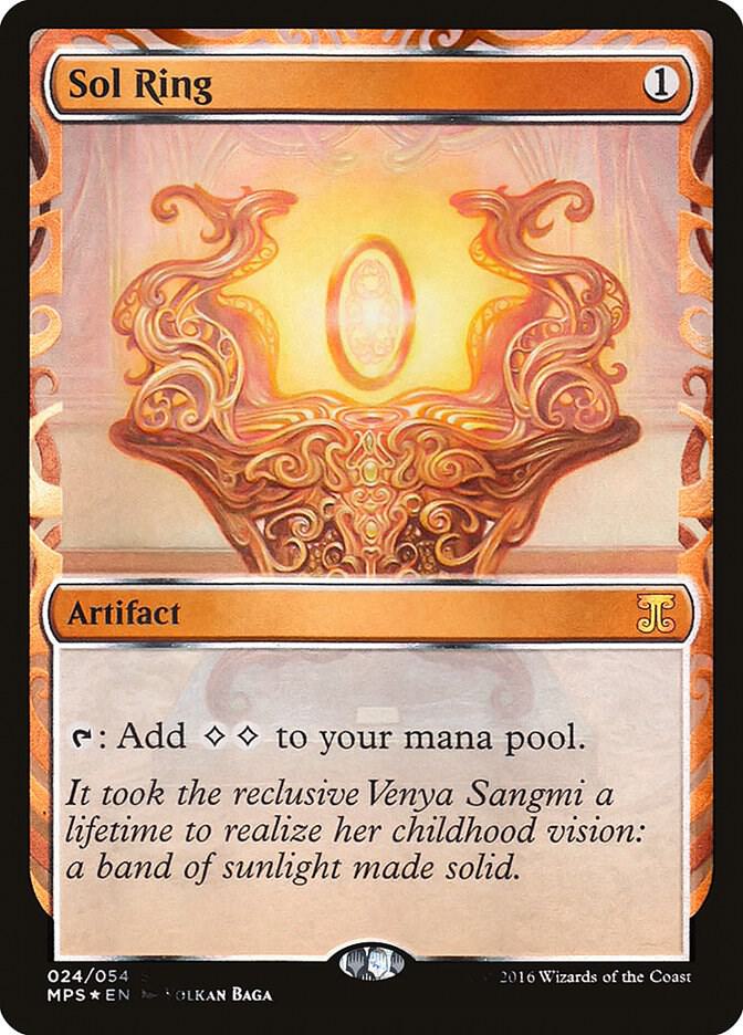 Sol Ring 24/54 (Masterpiece Series: Kaladesh Inventions)  - Foil | Good Games Modbury