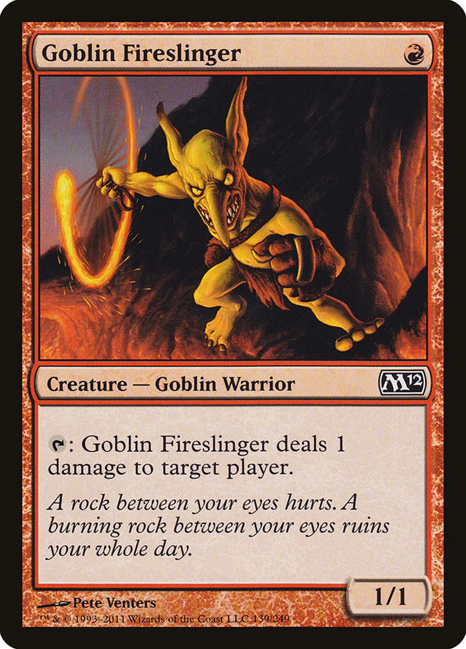 Goblin Fireslinger [Magic 2012] | Good Games Modbury