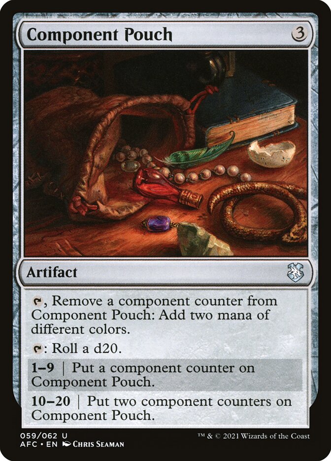 Component Pouch 59 (Commander: Adventures in the Forgotten Realms)  | Good Games Modbury