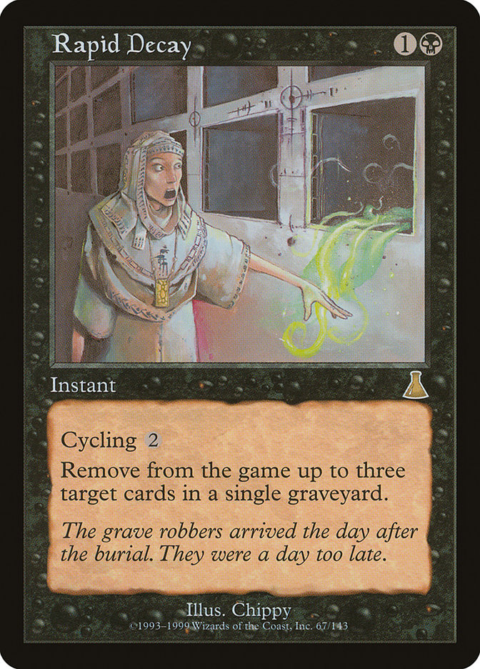 Rapid Decay 67/143 (Urza's Destiny)  | Good Games Modbury
