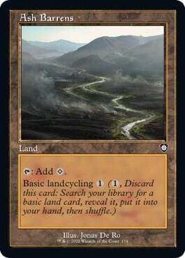 Ash Barrens Retro Frame 174/40 (Commander: The Brothers' War)  | Good Games Modbury
