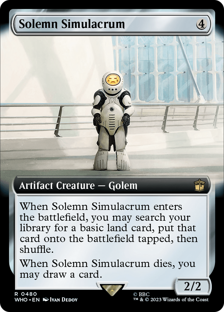 Solemn Simulacrum (Extended Art) [Doctor Who] | Good Games Modbury