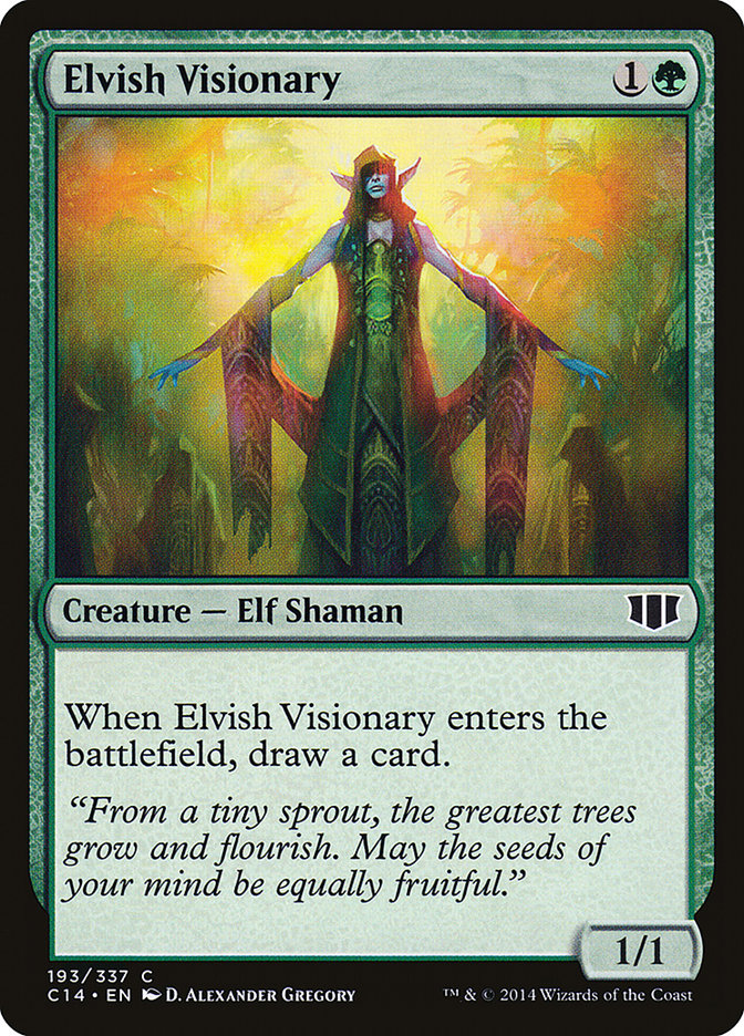 Elvish Visionary [Commander 2014] | Good Games Modbury