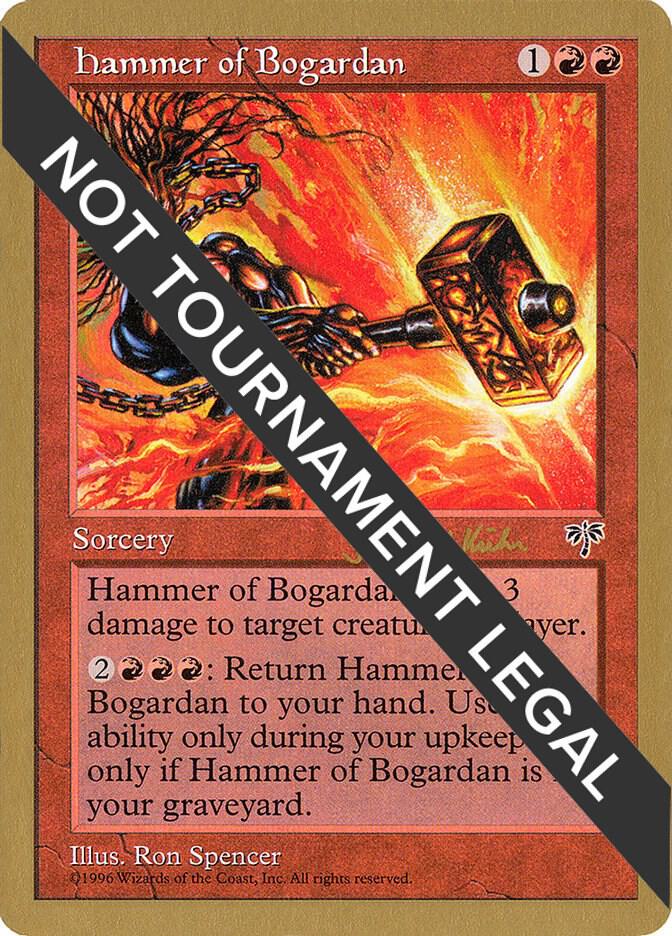 Hammer of Bogardan 1997 Janosch Kuhn MIR jk181/131 (World Championship Decks)  | Good Games Modbury