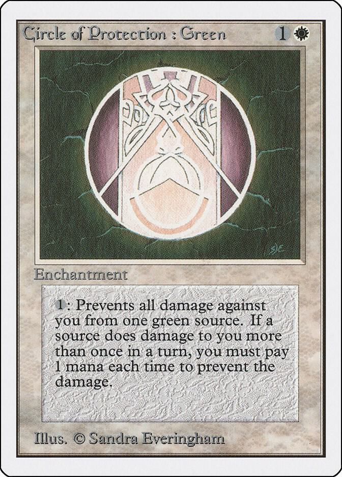 Circle of Protection: Green 12/302 (Unlimited Edition)  | Good Games Modbury