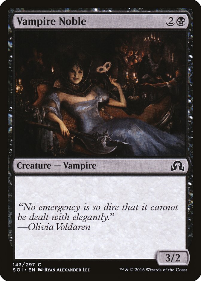 Vampire Noble [Shadows over Innistrad] | Good Games Modbury