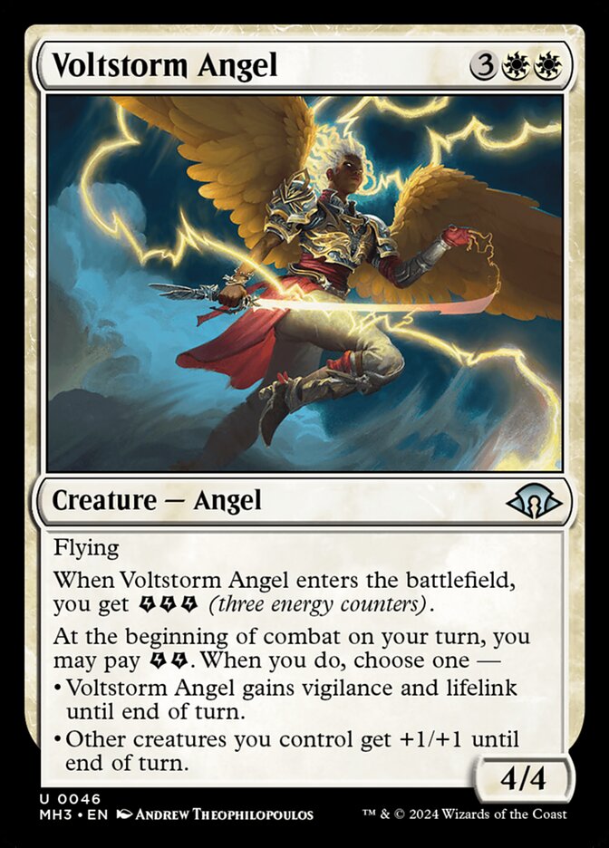 Voltstorm Angel 46/319 (Modern Horizons 3)  | Good Games Modbury