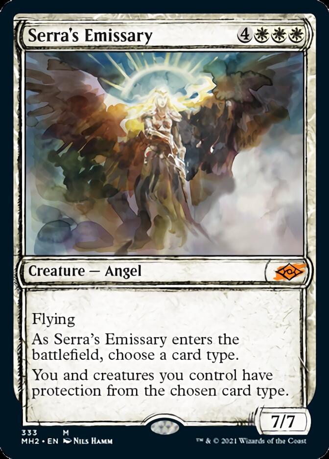 Serra's Emissary (Sketch) [Modern Horizons 2] | Good Games Modbury