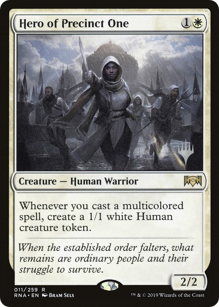 Hero of Precinct One 11 (Promo Pack: Throne of Eldraine)  | Good Games Modbury