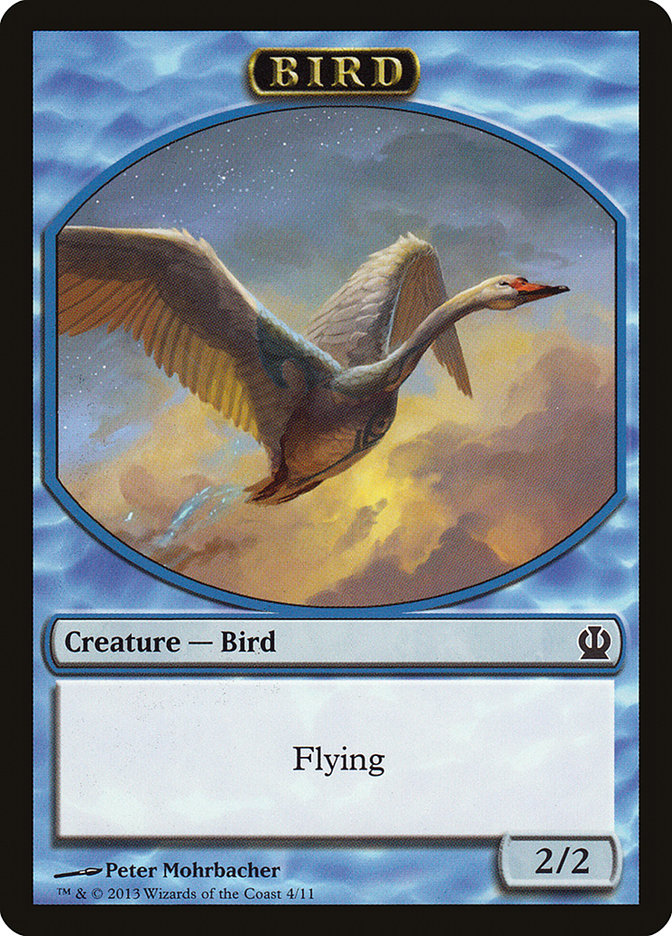 Bird Token [Theros Tokens] | Good Games Modbury