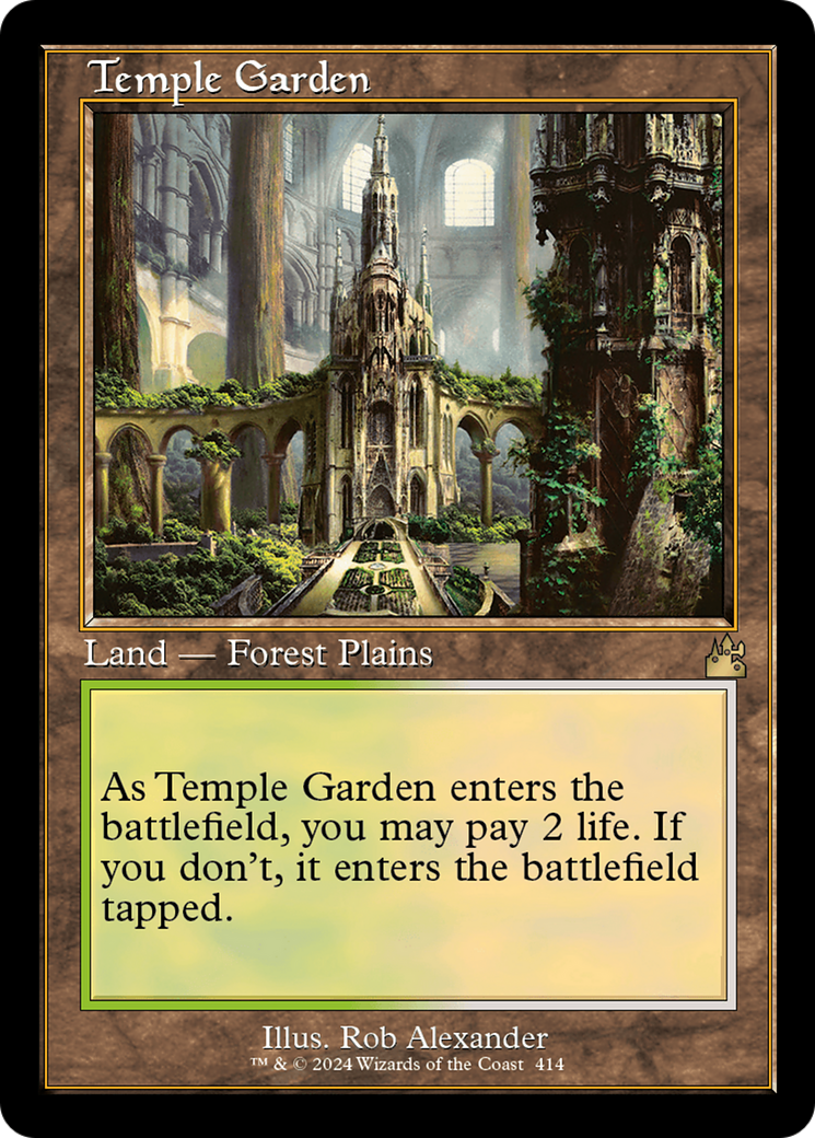 Temple Garden (Retro) [Ravnica Remastered] | Good Games Modbury