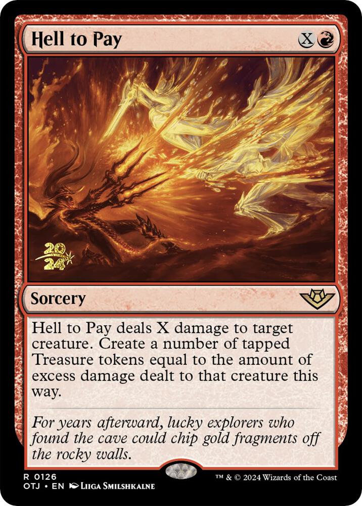 Hell to Pay 126s/160 (Prerelease Cards)  - Foil | Good Games Modbury