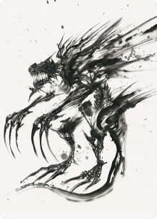 Phyrexian Obliterator Art Card 71 (Art Series: Phyrexia: All Will Be One)  | Good Games Modbury