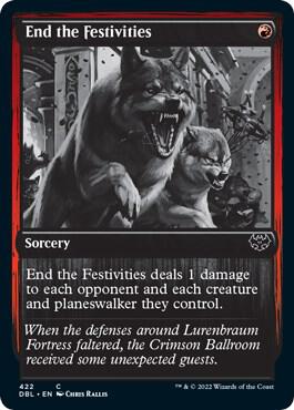 End the Festivities 422/534 (Innistrad: Double Feature)  | Good Games Modbury