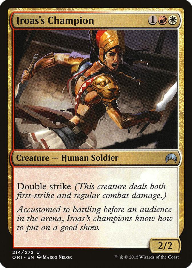 Iroas's Champion [Magic Origins] | Good Games Modbury