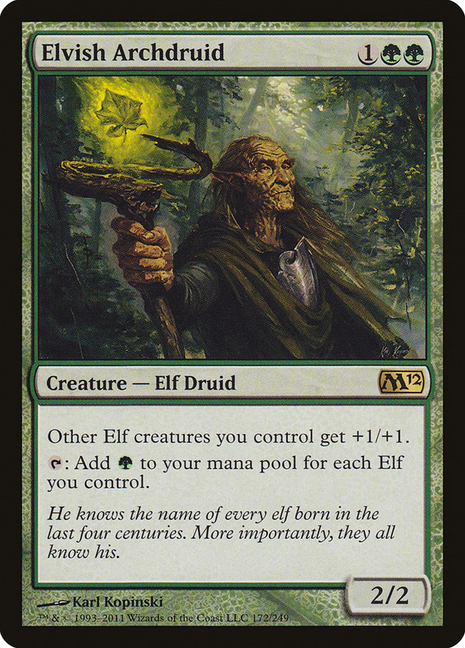 Elvish Archdruid [Magic 2012] | Good Games Modbury