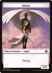 Angel // Dog Illusion Double-Sided Token [Dungeons & Dragons: Adventures in the Forgotten Realms Tokens] | Good Games Modbury